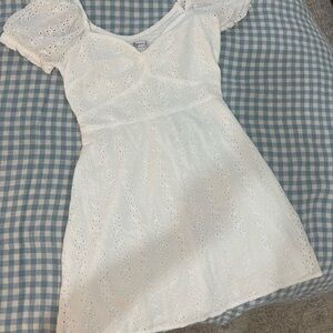 Hollister White Dress